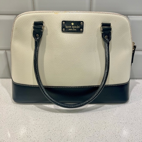 Kate Spade Handbag cream and black - Picture 1 of 4